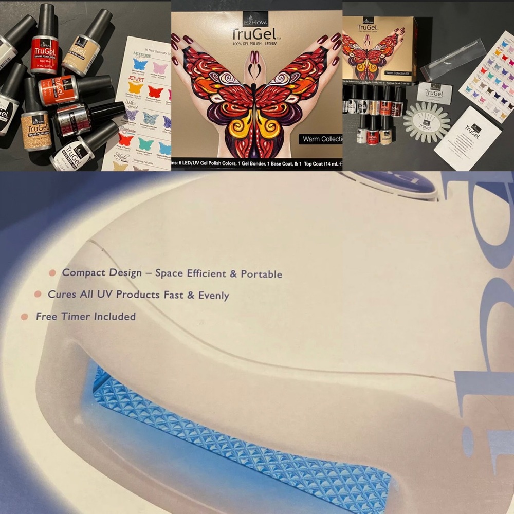 Ezflow TrueGel kit /IBD UV Lamp